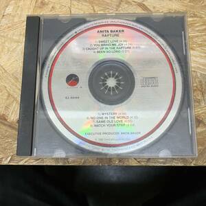 シ● HIPHOP,R&B ANITA BAKER - RAPTURE アルバム CD 中古品