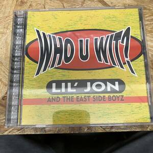 ● HIPHOP,R&B LIL' JON AND THE EASTSIDE BOYZ - WHO U WIT? INST,シングル! CD 中古品