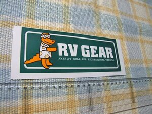 ナショナル RV GEAR ポータブル冷温庫/ステッカー/シール/ ※ヤフーショッピングストア/レア物商会・健美堂でも大量出品中!