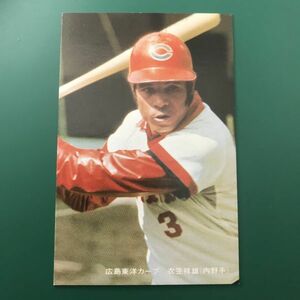 ★昭和当時物！　ニッポンハム　ホームラン　ソーセージ　プロ野球　カード　広島　衣笠祥雄　後期版　　【管理NO:1-80】