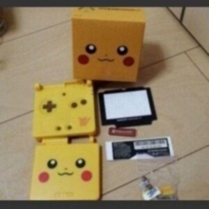 ゲームボーイアドバンスSp交換用シェル、ピカチュウ未使用