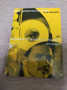 【裁断済】 Jerry Bergonzi Inside Improvisation: Thesaurus of Intervallic Melodies for All Instruments ジャズ jazz