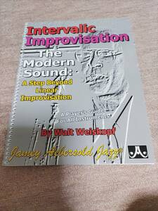 【リング無し】 Intervallic Improvisation: The Modern Sound A Step Beyond Linear Improvisation