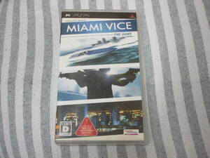 PSP マイアミバイス ザ ゲーム MIAMI VICE THE GAME 