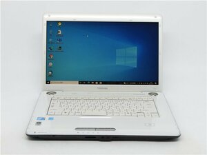 中古/16型/ノートPC/500GB/4GB/P8700/TOSHIBA　TX/66J2 MS office2021ProPlus搭載　