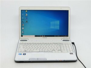 中古/16型/ノートPC/500GB/4GB/P8700/TOSHIBA　TX/66KWH　MS office2021ProPlus搭載　