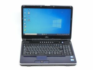 中古/15.6型/ノートPC/Windows10/新品SSD256GB/4GB/i5　M430/FMV　FUJITSU　NF/G70　MS office2021搭載　