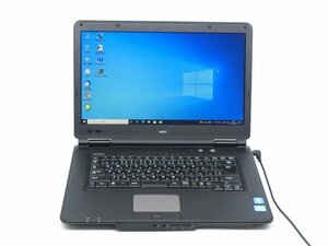 中古/15型/ノートPC/Win10/新品SSD256GB/4GB/2世代i5/NEC VX-Ｃ　　新品無線マウス MSoffice2021proPlus搭載　