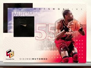 1:431 激レア HoloGrFX Shoetime 99 Upper Deck Dikembe Mutombo ディケンベ・ムトンボ NBA スニーカー Hawks Panini バスケ ホークス HOF