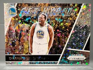 Fast Break Prizm 17-18 Panini Get Hyped Draymond Green ドレイモンド・グリーン NBA Warriors ウォリアーズ バスケ All-star プリズム