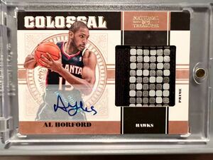 初期最高級版/25 Patch Auto 2011 Panini 国宝 Al Horford アル・ホーフォード NBA 直筆 サイン ユニフォーム セルディクス Celtics バスケ