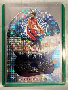 激レア/75枚限定God Globe 20 Panini Crown Joel Embiid ジョエル・エンビード NBA 76ers ユニフォーム バスケ All-star レア インサート