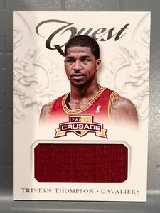 初期 RC Jumbo Jersey 12 Panini Tristan Thompson トリスタン・トンプソン NBA ルーキー ユニフォーム Cavs キャブス 2016 優勝 バスケ