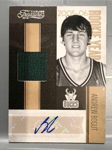 初期最高級版50 Auto Jersey 10 Panini Timeless NBA サイン ユニフォーム Andrew Bogut ボーガットバスケ ウォリアーズ Block王 15 優勝