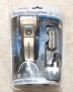 ブラウン メンズシェーバー 電気シェーバー チタンメッシュ スーパースムーサー