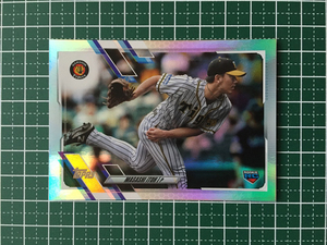 ★TOPPS 2021 NPB プロ野球 #184 伊藤将司［阪神タイガース］RAINBOW FOIL パラレル版 150枚限定 ルーキー「RC」★