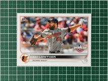 ★TOPPS MLB 2022 OPENING DAY #63 ZAC LOWTHER［BALTIMORE ORIOLES］ベースカード「BASE」ルーキー「RC」★_画像1