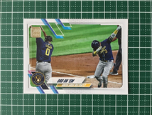 ★TOPPS MLB 2021 SERIES 1 #7 DAB ON 'EM／ORLANDO ARCIA［MILWAUKEE BREWERS］ベースカード★_画像1