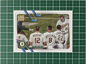 ★TOPPS MLB 2021 SERIES 2 #392 TEAM CARD［OAKLAND ATHLETICS］ベースカード★