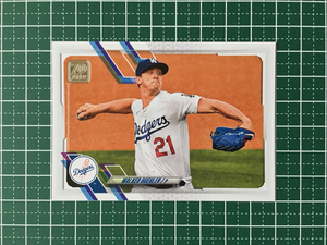 ★TOPPS MLB 2021 SERIES 2 #466 WALKER BUEHLER［LOS ANGELES DODGERS］ベースカード★