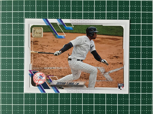 ★TOPPS MLB 2021 SERIES 2 #406 ESTEVAN FLORIAL［NEW YORK YANKEES］ベースカード ルーキー RC★