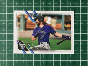 ★TOPPS MLB 2021 SERIES 2 #591 BRENDAN RODGERS［COLORADO ROCKIES］ベースカード★