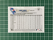 ★TOPPS MLB 2021 SERIES 2 #597 DANNY JANSEN［TORONTO BLUE JAYS］ベースカード★_画像2