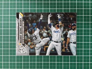 ★TOPPS MLB 2020 SERIES 1 #15 MANNY BEING MANNY［SAN DIEGO PADRES］ベースカード 20★