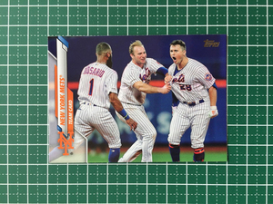 ★TOPPS MLB 2020 SERIES 1 #202 TEAM CARD［NEW YORK METS］ベースカード 20★