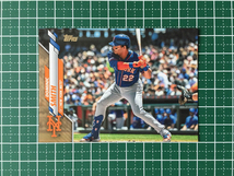 ★TOPPS MLB 2020 SERIES 1 #277 DOMINIC SMITH［NEW YORK METS］ 2020枚限定 GOLD パラレル版 20★_画像1