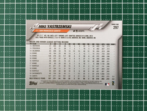 ★TOPPS MLB 2020 SERIES 1 #297 MIKE YASTRZEMSKI［SAN FRANCISCO GIANTS］ベースカード FS 20★_画像2