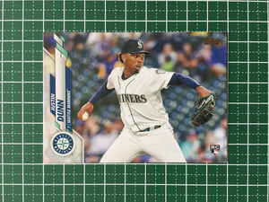 ★TOPPS MLB 2020 SERIES 2 #661 JUSTIN DUNN［SEATTLE MARINERS］ベースカード ルーキー RC 20★