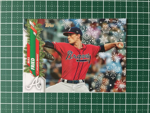 ★TOPPS MLB 2020 HOLIDAY #HW72 MAX FRIED［ATLANTA BRAVES］ベースカード★