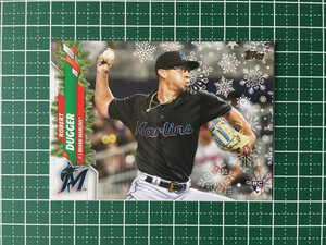 ★TOPPS MLB 2020 HOLIDAY #HW79 ROBERT DUGGER［MIAMI MARLINS］ベースカード ルーキー RC★