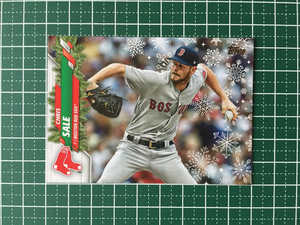 ★TOPPS MLB 2020 HOLIDAY #HW107 CHRIS SALE［BOSTON RED SOX］ベースカード★