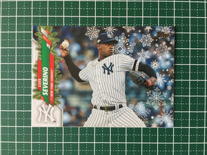 ★TOPPS MLB 2020 HOLIDAY #HW115 LUIS SEVERINO［NEW YORK YANKEES］ベースカード★