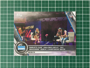 ★TOPPS WWE 2020 WOMEN'S DIVISION #70 CHARLOTTE FLAIR CHALLENGES BAYLEY TO A SMACKDOWN WOMEN'S CHAMPIONSHIP MATCH★