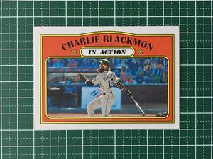 ★TOPPS MLB 2021 HERITAGE #305 CHARLIE BLACKMON［COLORADO ROCKIES］ベースカード「IA」★