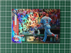 ★TOPPS CHROME MLB 2020 #38 JEAN SEGURA［PHILADELPHIA PHILLIES］ベースカード パラレル版 20★