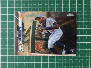 ★TOPPS CHROME MLB 2020 #26 TRAVIS DEMERITTE［DETROIT TIGERS］ベースカード ルーキー RC 20★