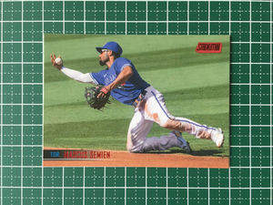 ★TOPPS MLB 2021 STADIUM CLUB #54 MARCUS SEMIEN［TORONTO BLUE JAYS］ベースカード「BASE」RED FOIL パラレル版★