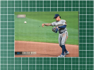 ★TOPPS MLB 2021 STADIUM CLUB #233 KOLTEN WONG［MILWAUKEE BREWERS］ベースカード「BASE」★