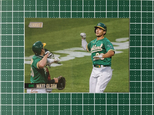 ★TOPPS MLB 2021 STADIUM CLUB #69 MATT OLSON［OAKLAND ATHLETICS］ベースカード「BASE」★