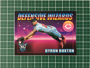 ★TOPPS MLB 2021 BIG LEAGUE #DW-12 BYRON BUXTON［MINNESOTA TWINS］インサートカード「DEFENSIVE WIZARDS」★