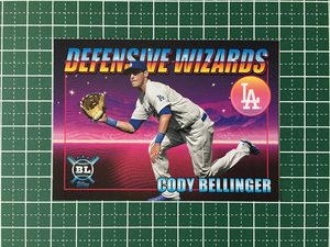 ★TOPPS MLB 2021 BIG LEAGUE #DW-13 CODY BELLINGER［LOS ANGELES DODGERS］インサートカード「DEFENSIVE WIZARDS」★