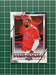 ★TOPPS MLB 2020 FIRE #129 ANTHONY RENDON［LOS ANGELES ANGELS］ベースカード 20★