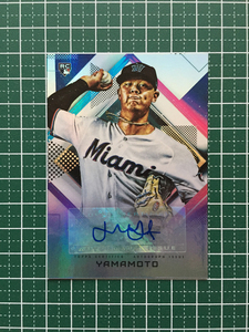 ★TOPPS MLB 2020 FIRE #FA-JY JORDAN YAMAMOTO［MIAMI MARLINS］直筆サインカード ルーキー RC auto 20★