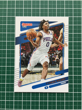 ★PANINI 2021-22 NBA DONRUSS #48 TYRESE MAXEY［PHILADELPHIA 76ERS］ベースカード「BASE」★_画像1