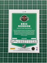 ★PANINI 2021-22 NBA DONRUSS #37 ERIC GORDON［HOUSTON ROCKETS］ベースカード「BASE」★_画像2