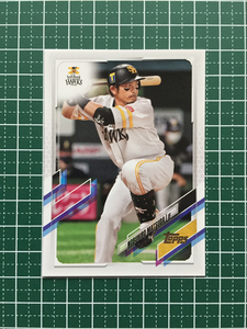 ★TOPPS 2021 NPB プロ野球 #177 松田宣浩［福岡ソフトバンクホークス］ベースカード「BASE」★